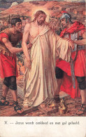 ARTS - Peintures Et Tableaux - Jezus Wordt Ontkleed En Met Gal Gelaafd - Carte Postale Ancienne - Malerei & Gemälde