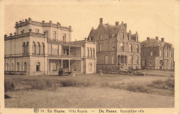 BELGIQUE - La Panne - Vue Sur La Villa Royale - Carte Postale Ancienne - De Panne