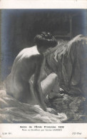 MUSEE - Salon Des Artistes Français 1908 - Nana Se Chauffant - Louise Landré - Carte Postale Ancienne - Museos