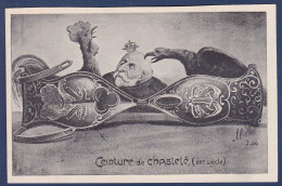CPA Mille Satirique Surréalisme Caricature Non Circulé Position Humaine Edouard VII Angleterre Ceinture De Chasteté - Satiriques