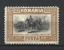 ROUMANIE. N°179 De 1906. Le Prince à La Tête De L'armée. - Unused Stamps