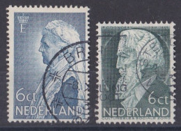 Pays Bas - 1930 - 1948 ( Wilhelmine )   Y&T  N ° 267  274   Oblitéré - Gebruikt