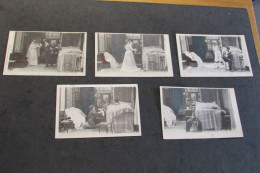 NUIT DE NOCES - 5 CPA - POSTEES 1902 - VOIR SCANS - Hochzeiten