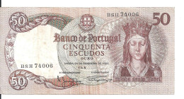 PORTUGAL 50 ESCUDOS 1964 VF P 168 - Portugal