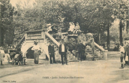 PARIS 16eme   Jardin Zoologique  D'acclimatation  ( éléphant ) - Parcs, Jardins