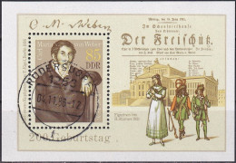 DDR 1986 Mi-Nr. Block 86 O Used - Aus Abo - 1981-1990