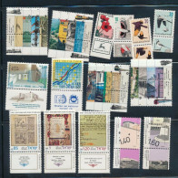 Israel 1992 Year Set Full Tabs + S/sheets VF MNH - Unused Stamps (with Tabs)