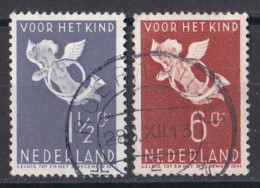 Pays Bas - 1930 - 1948 ( Wilhelmine )   Y&T  N ° 288  290  Oblitéré - Gebruikt