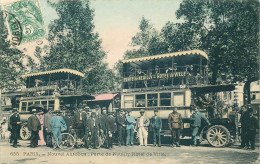 PARIS 16eme Arrondissement   Nouvel AUTOBUS Porte De Neuilly Hotel De Ville  ( Colorisée ) - Arrondissement: 16