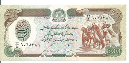 AFGHANISTAN 500 AFGHANIS ND1979-91 UNC P 60 - Afghanistán