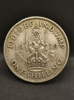 1 SHILLING ARGENT 1939 GEORGE VI ROYAUME UNI / UNITED KINGDOM SILVER - I. 1 Shilling