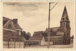 Erembodegem : Kerk En Gemeenteplaats ; Uitgever Boots Te Erembodegem - Aalst