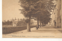 43 // MONTFAUCON EN VELAY    Esplanade Du Petit Fossé - Montfaucon En Velay