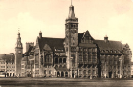 CHEMNITZ, CARL MARX STADT, TOWN HALL, RATHAUS, ARCHITECTURE, GERMANY - Chemnitz (Karl-Marx-Stadt 1953-1990)