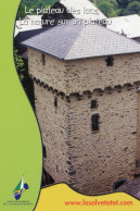 LE DONJON DU CHÂTEAU à LA SALVETAT SUR AGOUT PARC HAUT-LANGUEDOC CP PUBLICITE TRES BON ETAT REF-1-TTES CP-CPO-38A - La Salvetat