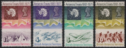 BAT / Brit. Antarktis 1971 - Mi-Nr. 39-42 ** - MNH - Antarktisvertrag - Unused Stamps