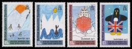 BAT / Brit. Antarktis 2006 - Mi-Nr. 412-415 ** - MNH - Kinderzeichnungen - Unused Stamps