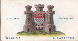 Borough Arms 1906 - Wills Cigarette Card - Antique - 63 Chichester - Wills
