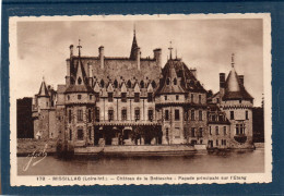 44  MISSILLAC--Le Chateau De La Bretesche Façade Principale Sur L'étang  CPA  N°179 Edit F.Chapeau état Impeccable - Missillac