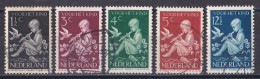 Pays Bas - 1930 - 1948 ( Wilhelmine )   Y&T  N ° 312  313  314  315  316  Oblitéré - Gebruikt