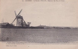 GUINES            LE MOULIN  A CORNAILLES. RESERVOIR DES EAUX DE CALAIS - Guines