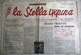 La Stella Alpina Anno III N.27 1946 Edizione Per L'Alto Novarese Partigiani Martiri Di Premosello Resistenza - Oorlog 1939-45