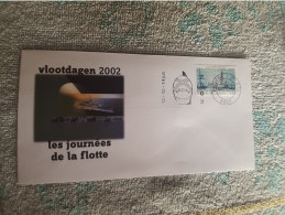 Vlootdagen Zeebrugge 2002 FDC - 1999-2010