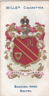 Borough Arms 1906 - Wills Cigarette Card - Antique - 71 Bolton - Wills