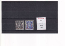 ZANZIBAR 1946 N°199-200 MNH - Zanzibar (...-1963)