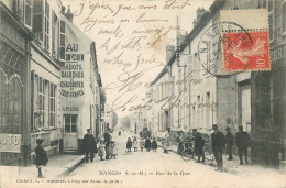 SEINE ET MARNE  NANGIS  Rue De La Gare - Nangis