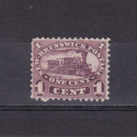 NEW BRUNSWICK CANADA 1860, SG# 7, CV £85, Locomotive, MH - Nuevos