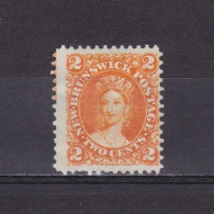 NEW BRUNSWICK CANADA 1860, SG# 10, CV £38, Queen Victoria, No Gum - Unused Stamps