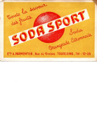 Buvard Soda Sport à Tourcoing - Frisdrank