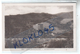 66 AMELIE Les BAINS ( Pyrénées Orientales ) Sanatorium Saint-Joseph De SUPERVALTECH - CPA Sépia N° 934 Roques - Amélie-les-Bains-Palalda