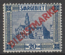 MiNr. 5 Deutschland Saargebiet Und Saarland, Dienstmarken    1922, 1. Juni/1924. Dienstmarken: Freimarken MiNr. 84-94 - Service