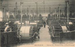 Bourgoin * Usine Ch. DIEDERICHS * L'ourdissage * Machines Industrielles - Bourgoin