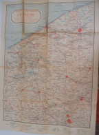 Kaart CHAMP De BATAILLE De L' YSER Imprimerie Goffin Bruxelles éditeur Pieters 1914 1918 Oorlog Frontstreek Ijzer Guerre - Topographical Maps