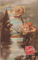 FÊTES - VŒUX - Bonne Et Heureuse Fête - Roses - Fantaisie - Colorisé - Carte Postale Ancienne - Other & Unclassified