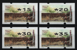 Macau - ATM 2008 - Mi-Nr. 5 I II ** - MNH - 4 Wertstufen - Automatenmarken