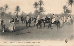 ALGERIE - Scènes Et Types - Des Cavaliers Arabes - LL. - Carte Postale Ancienne - Escenas & Tipos