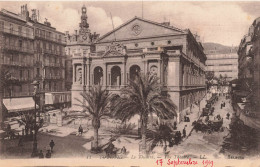 FRANCE - Toulon - Le Théâtre - LL - Animé - Palmiers - Carte Postale Ancienne - Toulon