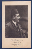 CPA Egypte Sultan Khévide Roi Fouad 1 Non Circulé - Autres & Non Classés