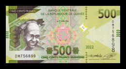 Guinea 500 Francs 2022 (2023) Pick 52b New Date Sc Unc - Guinée