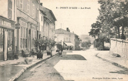 Pont D'ain * Rue , Quartier Faubourg Le Port * Café National * Coiffeur - Zonder Classificatie