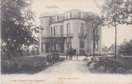 KAPELLEN 1904 VILLA DES BOULEAUX MET RIJTUIG ATTELAGE - MOOIE ANIMATIE - HOELEN 438 - Kapellen