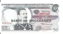 MOZAMBIQUE 50 ESCUDOS 1970 UNC P 116 - Mozambico