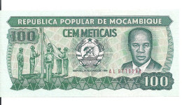 MOZAMBIQUE 100 METICAIS 1983 UNC P 130 - Moçambique