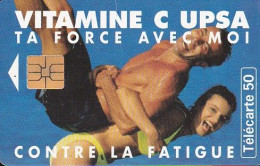 F714B  01/1997 - VITAMINE C UPSA - 50 SO3 - (verso : N° Deux Lignes - 2 ème Ligne Vers La Droite) - 1997