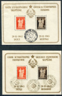 YUGOSLAVIA 1945 Declaration Of Peoples Republic Blocks Used. Michel Block 3 I-II - Gebruikt