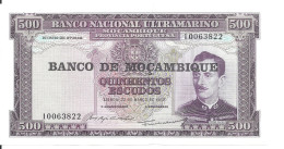 MOZAMBIQUE 500 ESCUDOS 1967 UNC P 118 - Moçambique